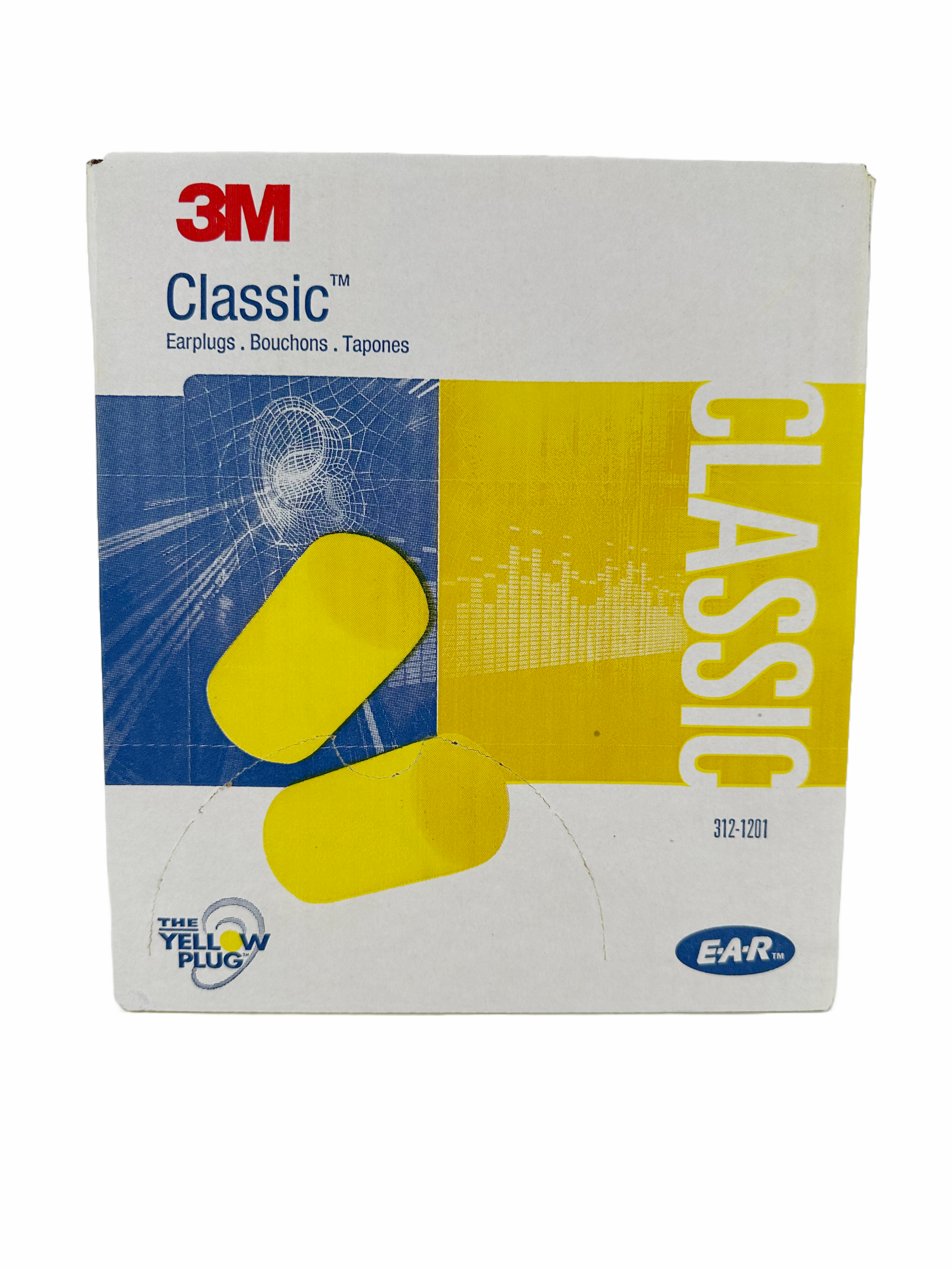 3M Ear Plugs ( 29 DB ) Classic, Uncorded ( 200 Per Box )