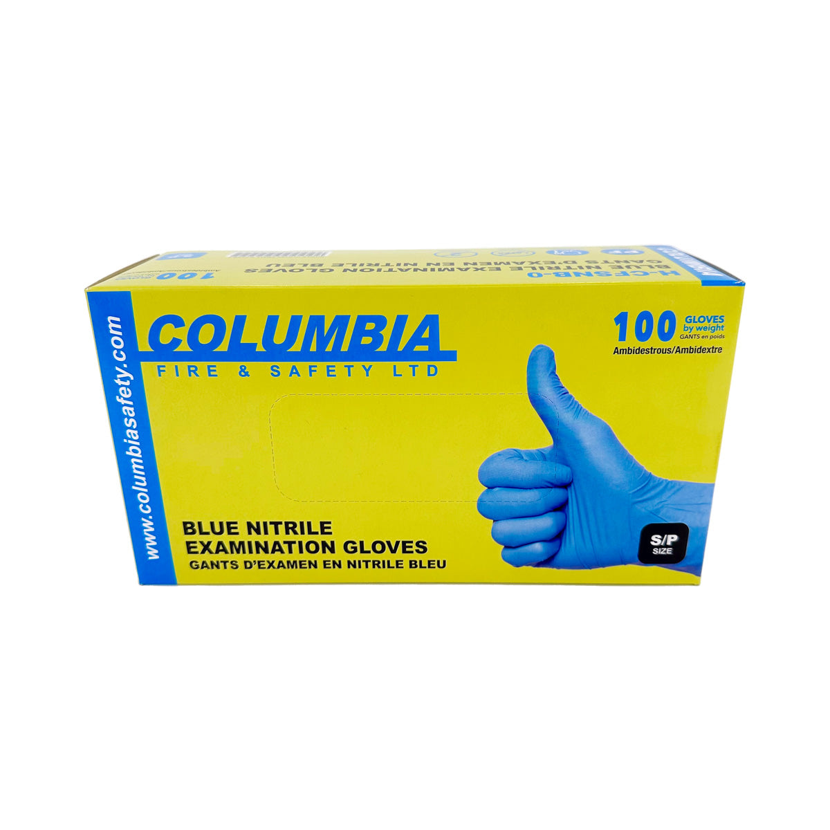 Nitrile Gloves ( Blue ) 4 Mil 100/BX