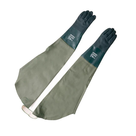 Grip Double-dipped Premium PVC Coated 18" Sleeve, Gauntlet w/strap