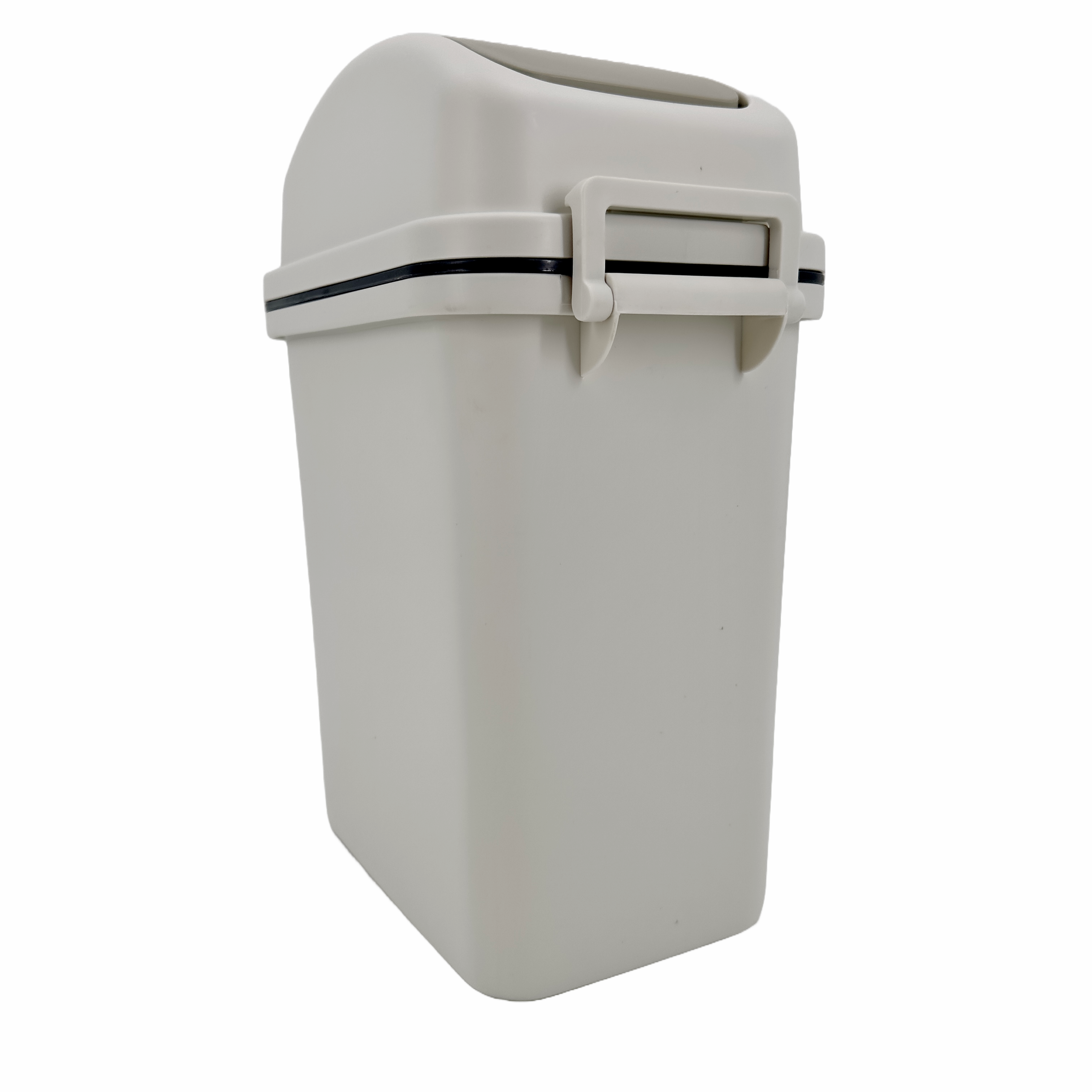 Garbage Can ( Plastic ) W/ Flip Lid