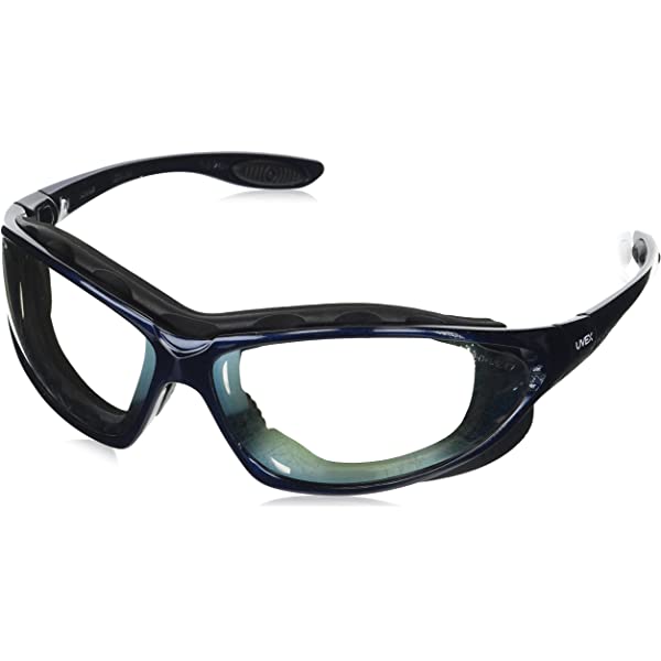 Seismic Black Frame Clear Lens Hydroshield Anti-Fog Coating