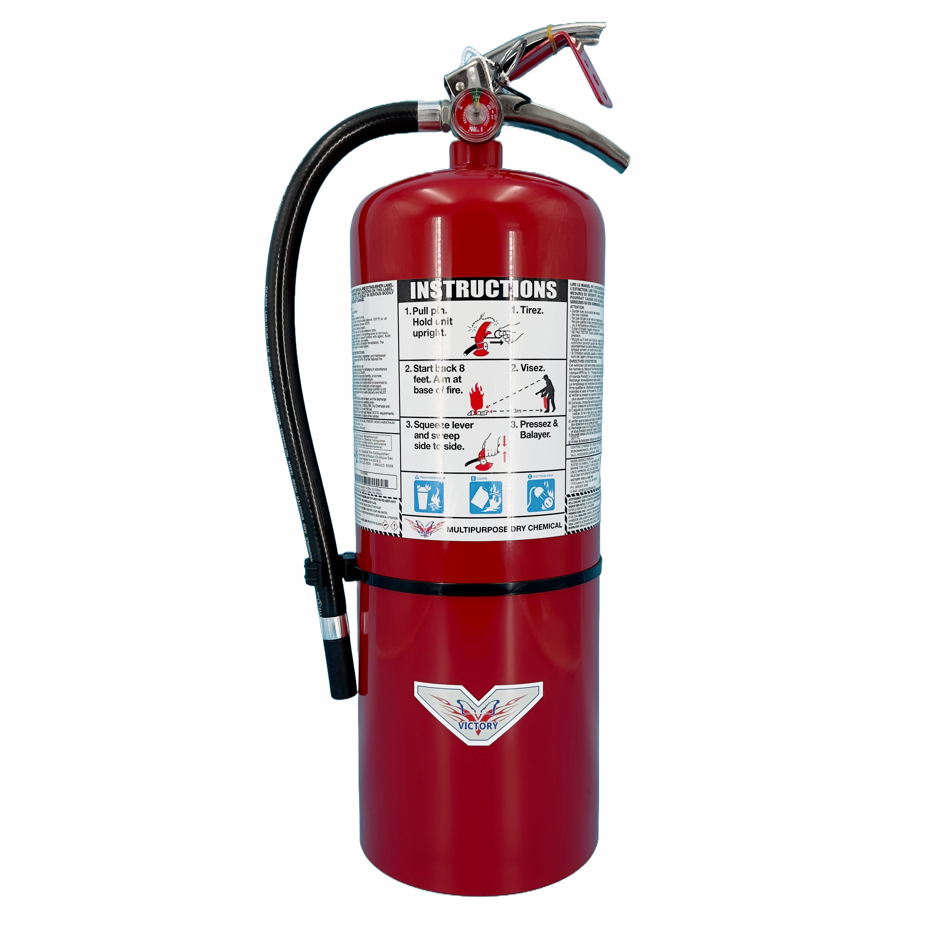 Fire Extinguisher ( 20lb ) A.B.C. W/ Wall Bracket