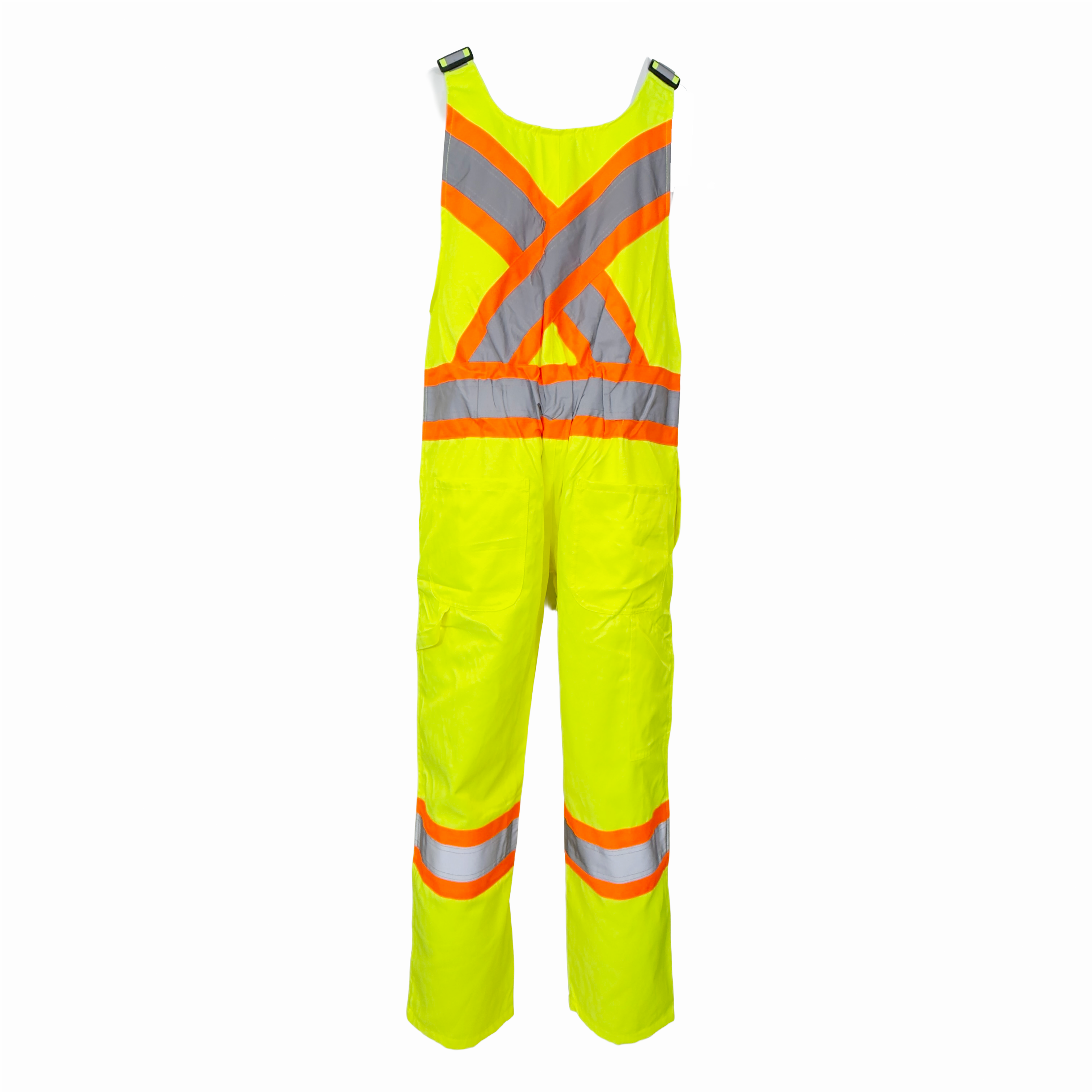 Bib Overalls ( Yellow ) With 4" Reflective Striping