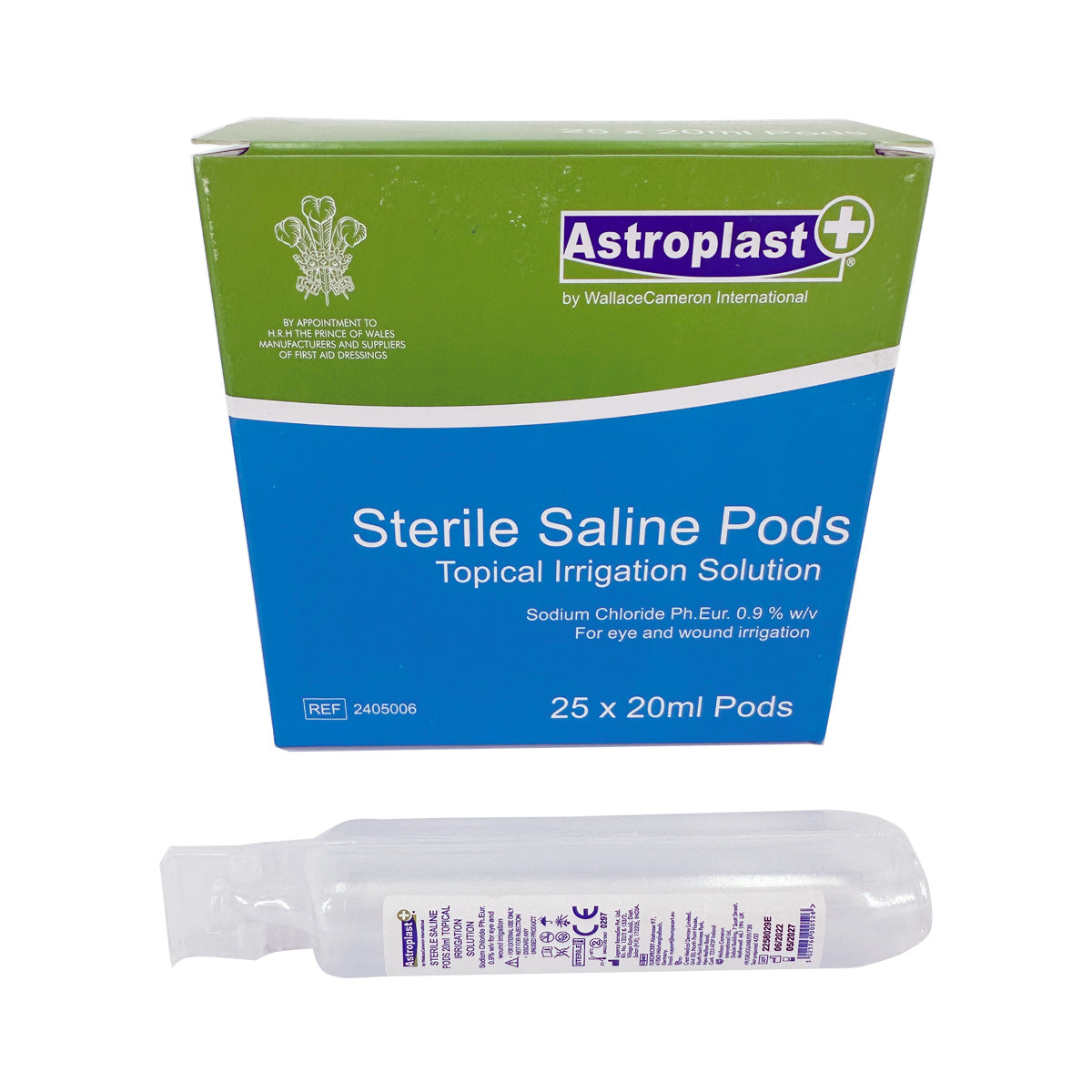 Saline Sterile Pods ( 20 ML.)