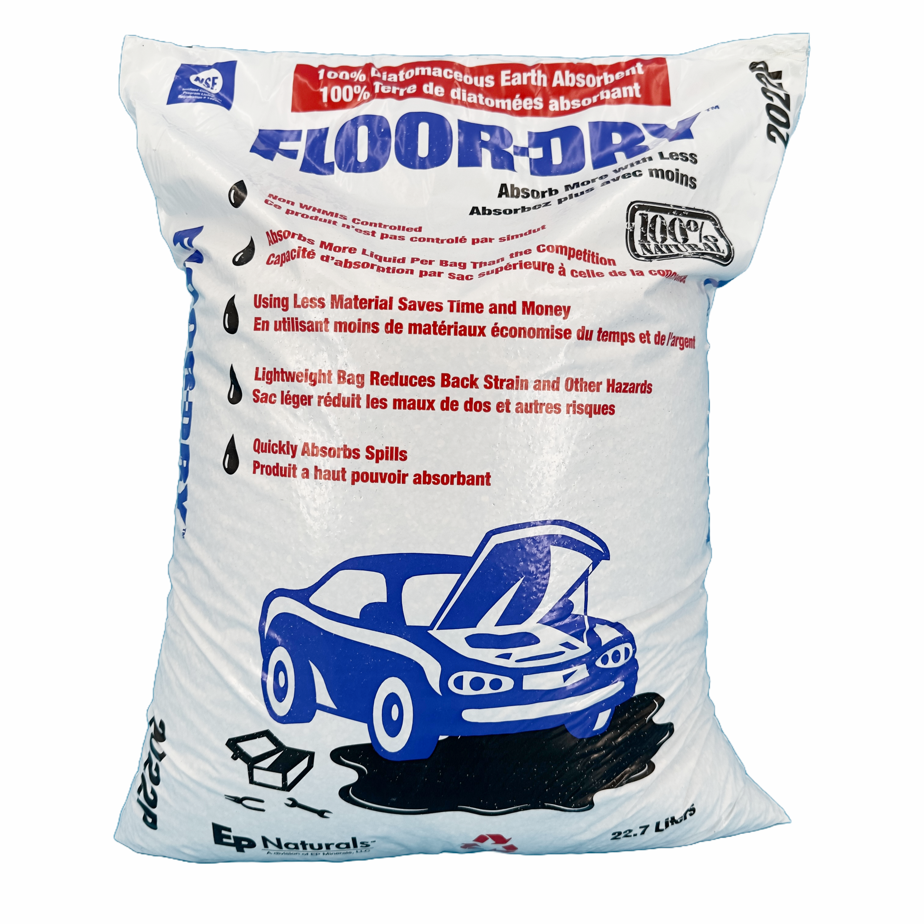 Floor-Dry, Grannular Absorbent 9.5kg