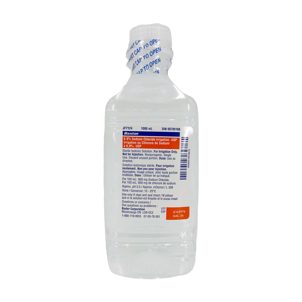 Saline Solution ( Baxter )