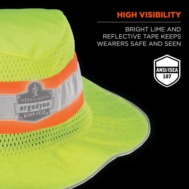 Hat Chill-Its 8935CT Hi-Vis Ranger Sun Hat - PVA Cooling S/M