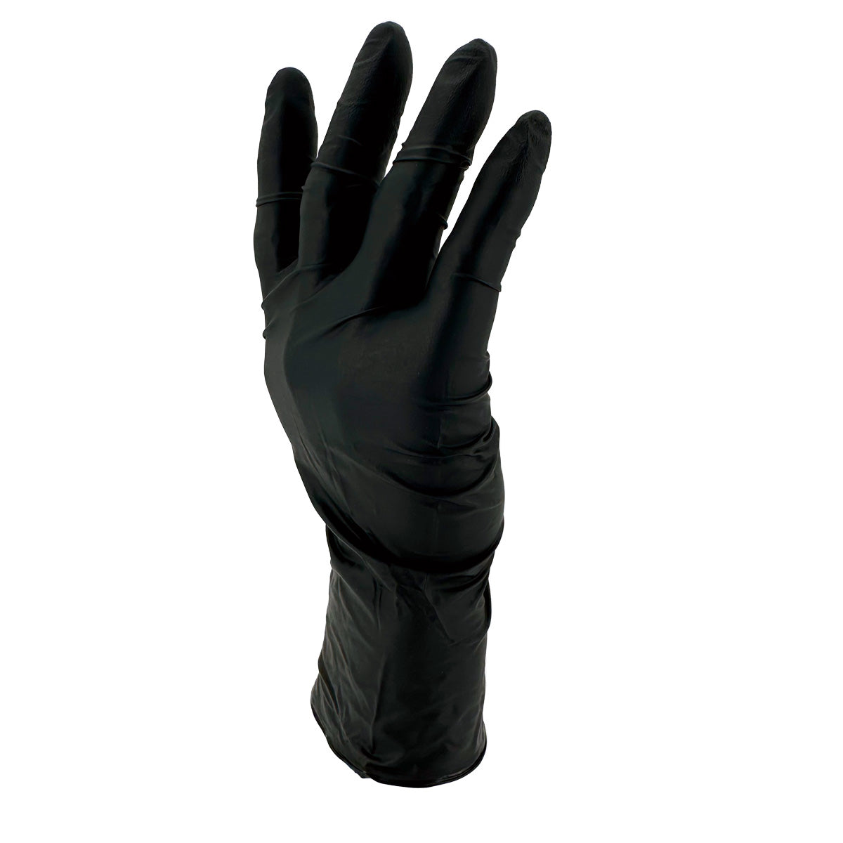 Nitrile Gloves HD/PF Black  (6 MIL) 100/BX