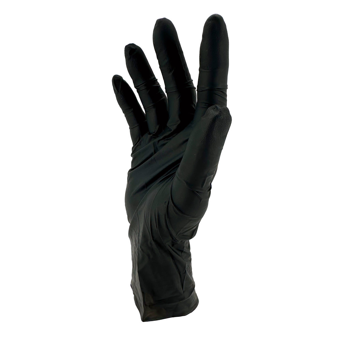 Nitrile Gloves HD/PF Black  (6 MIL) 100/BX