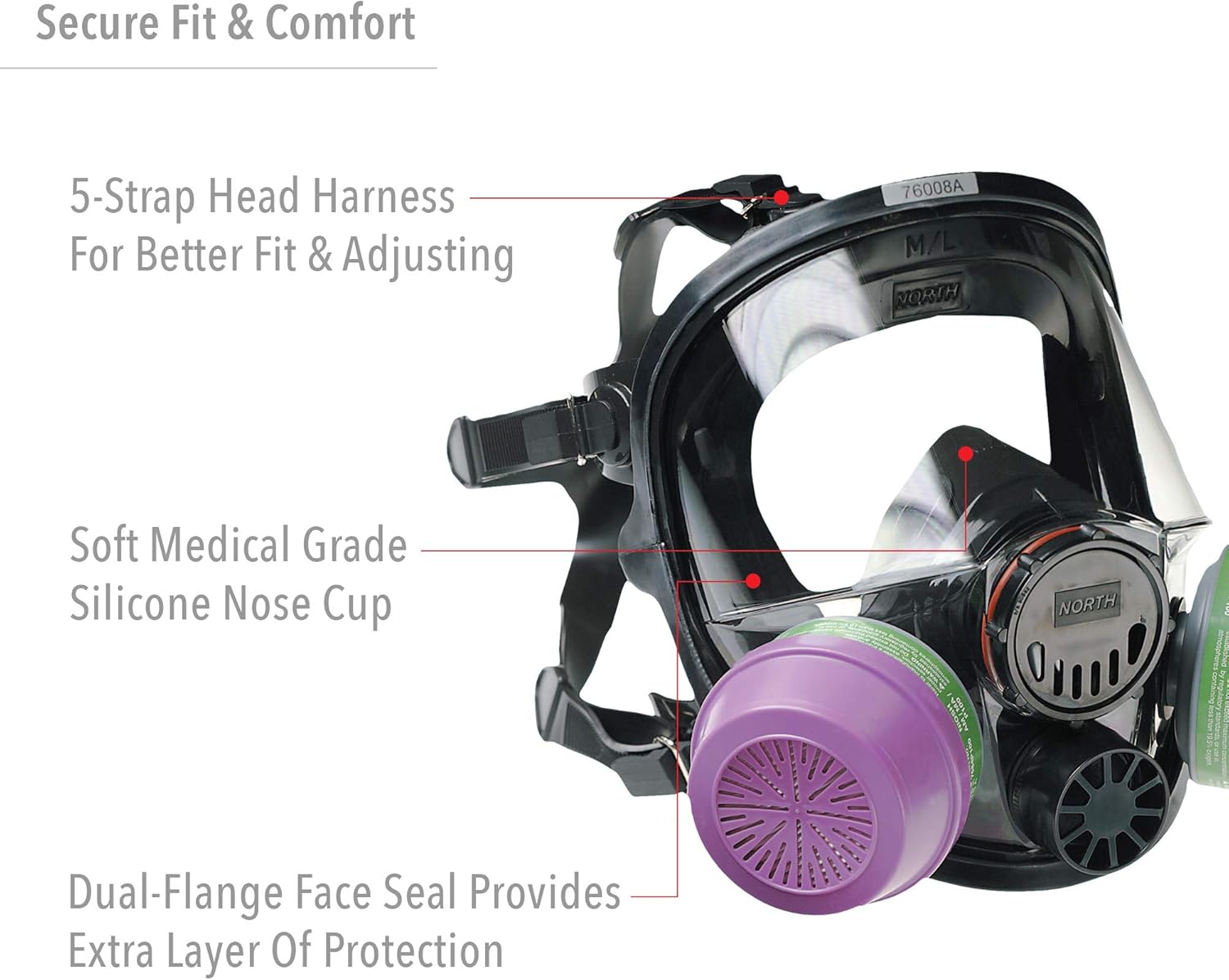 7600 Series Full Facepiece