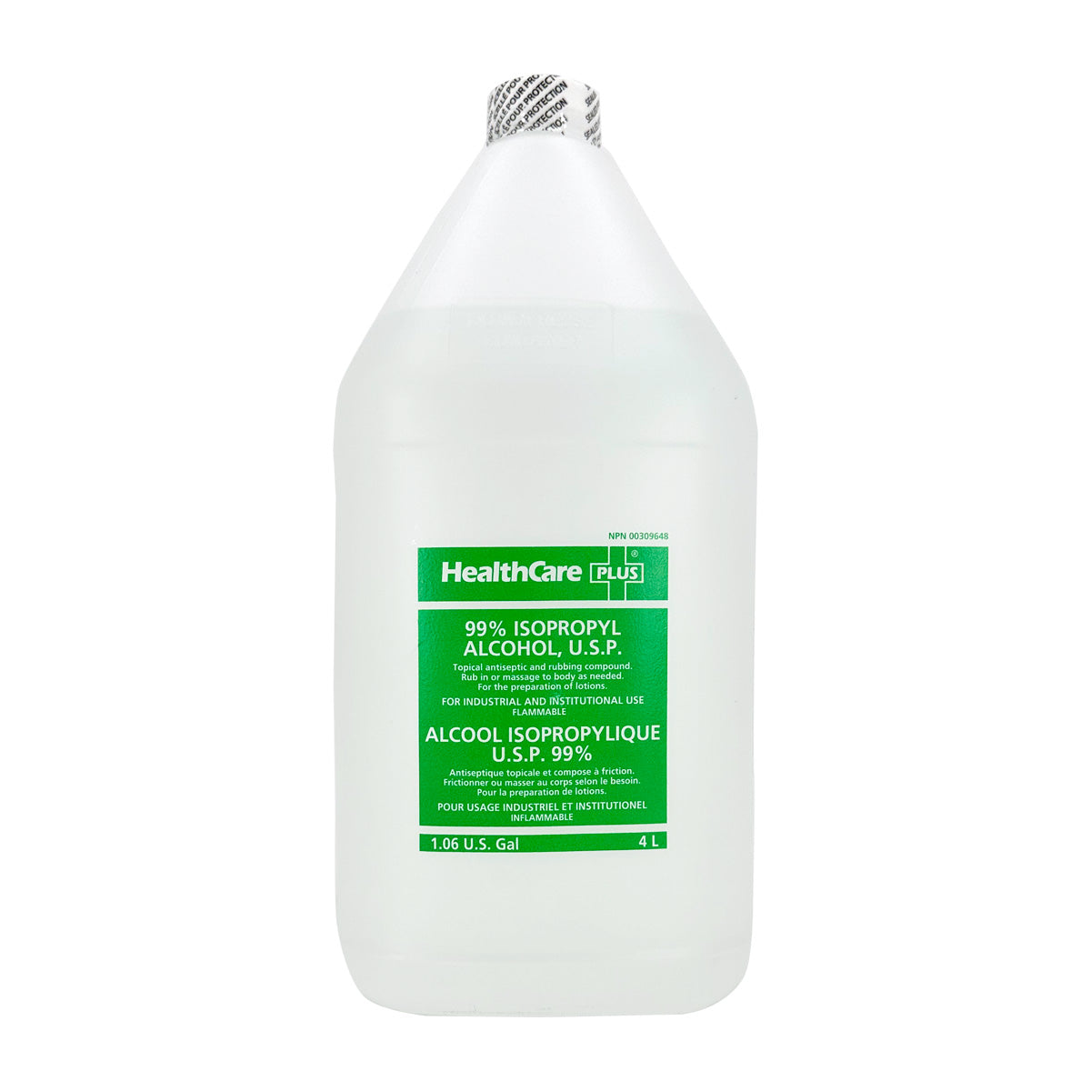 Isopropyl Alcohol  99%  ( 4 L Jug )