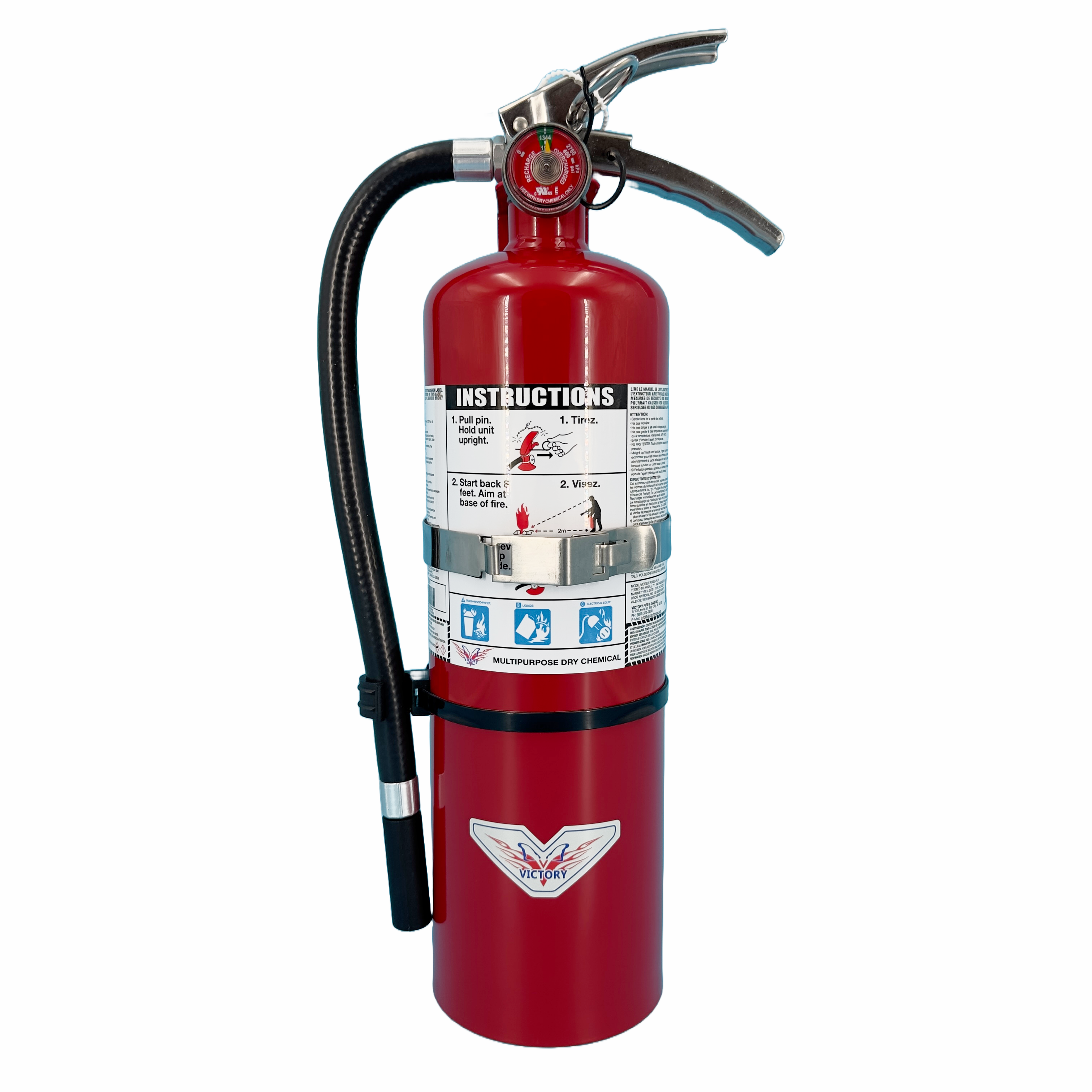 Fire Extinguisher ( 5lb ) A.B.C. W/ Vehicle Bracket