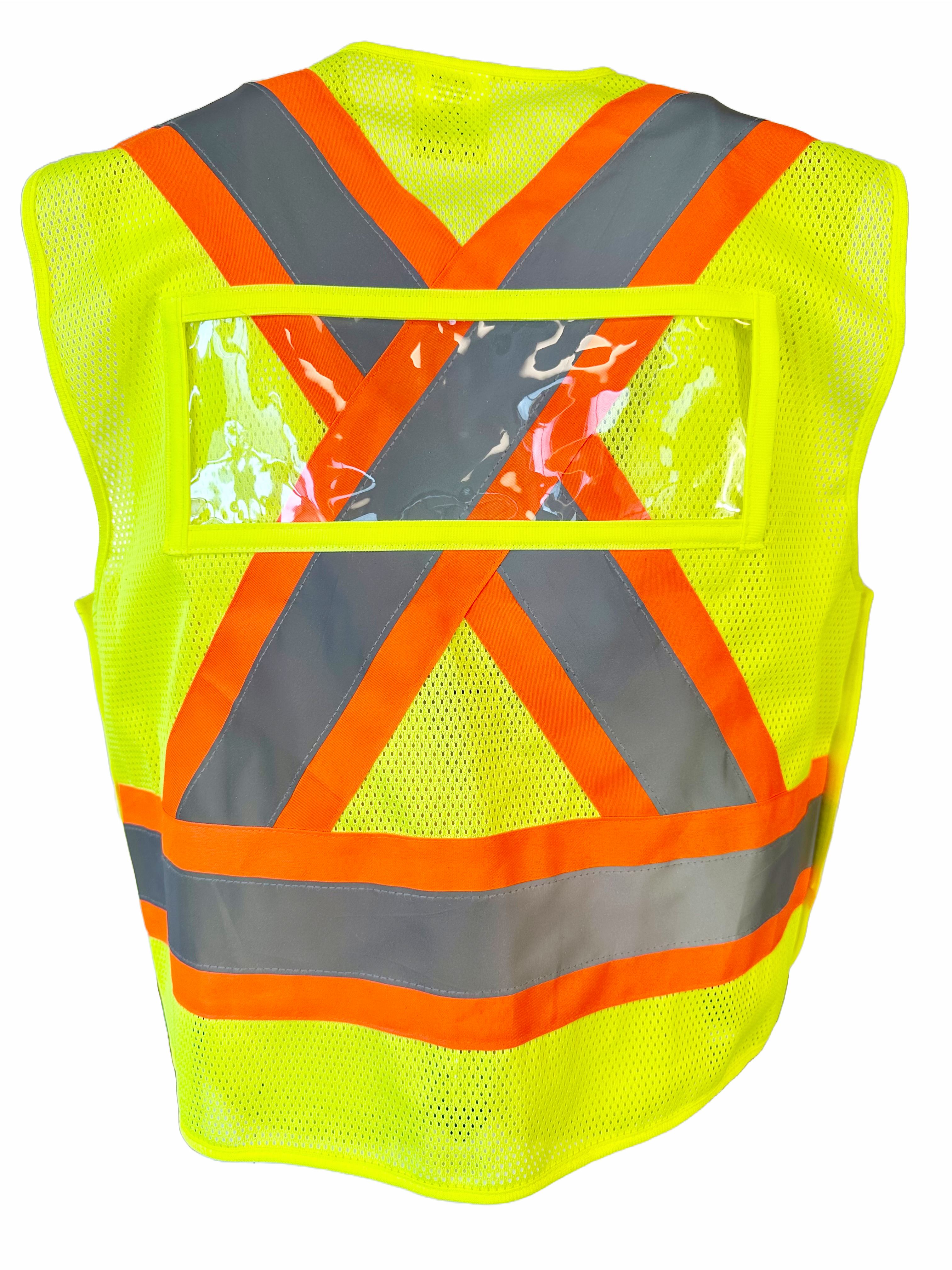 Cruiser Vest ( YELLOW ) W/ Reflective Tape