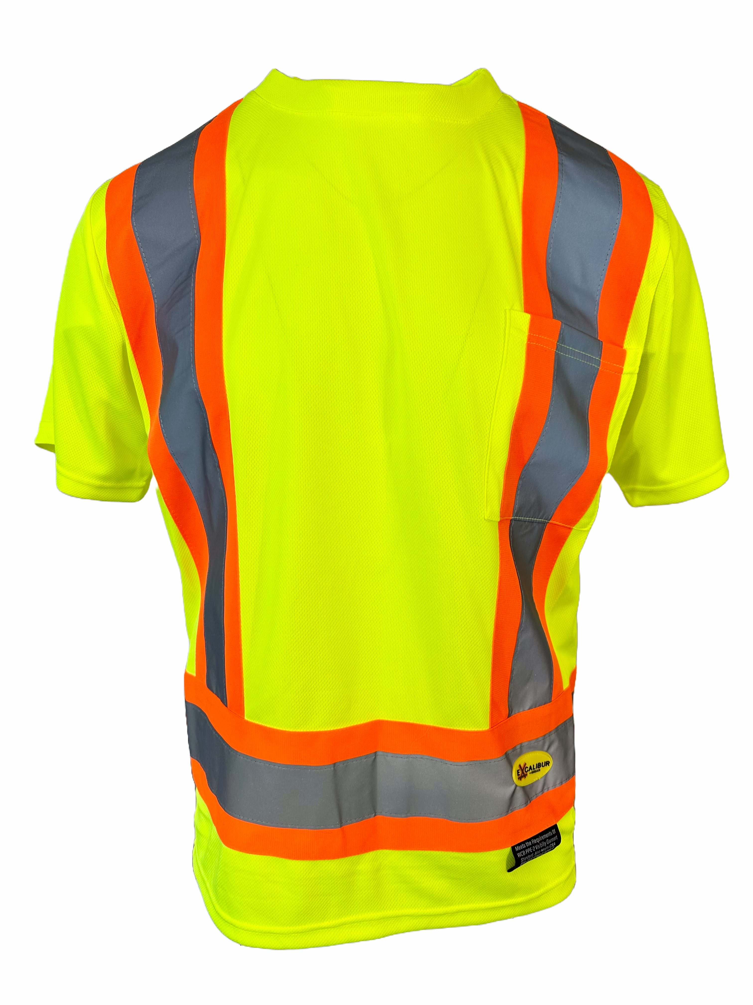 Traffic T Shirt (YELLOW) W/ Reflective Tape