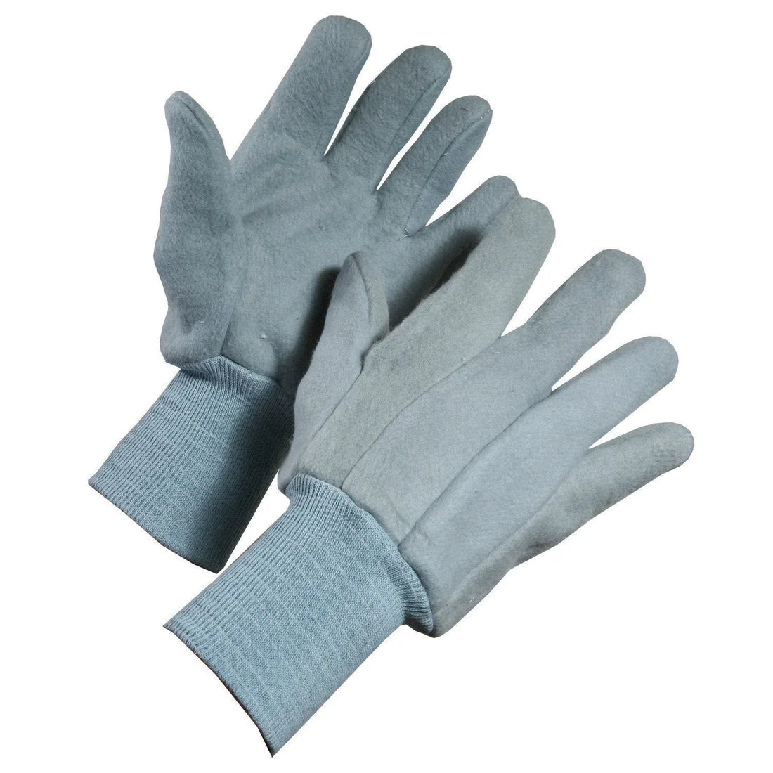 Green Primate Fleece Work Glove with Knit-Wrist