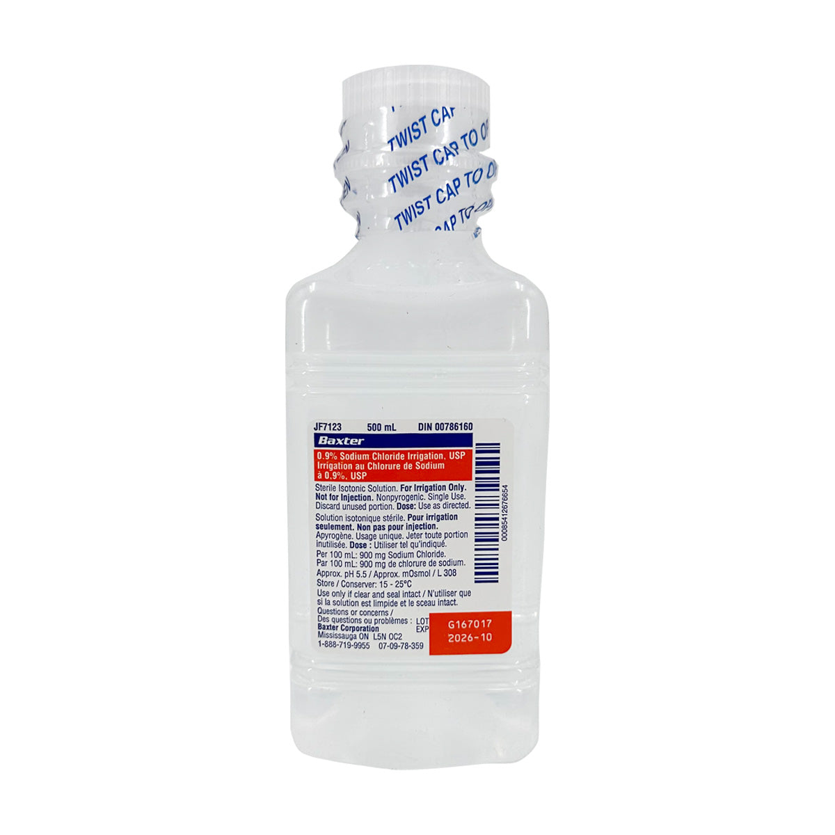 Saline Solution ( Baxter )